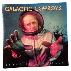 Galactic Cowboys Space In Your Face Music CD Album 1993  37544cd